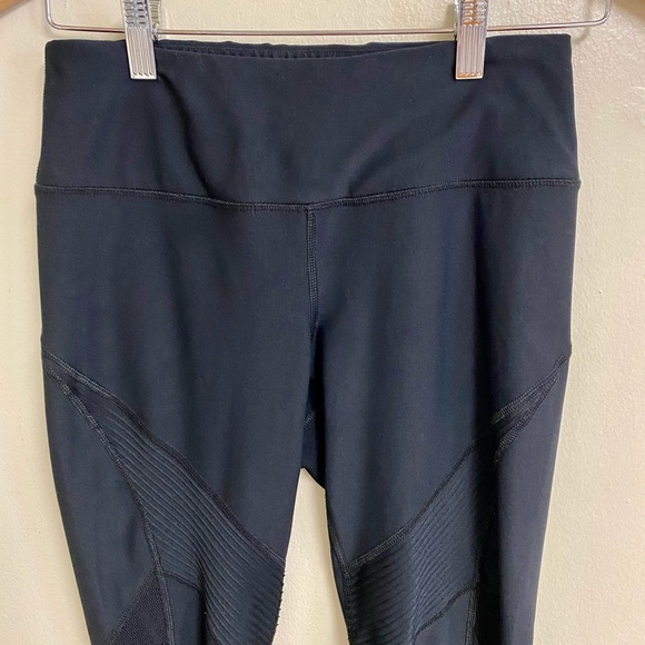 90 Degree By Reflex Pants - 90 Degree By Reflex Mesh Panel Design Leggings